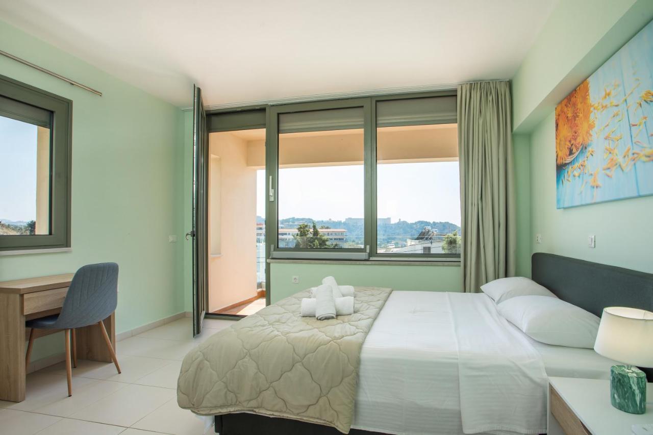 Eden Sunflower - Luxurious Apartment With Sea View Rhodes City Luaran gambar